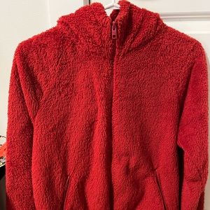 TNA Fuzzy Zip Sweater